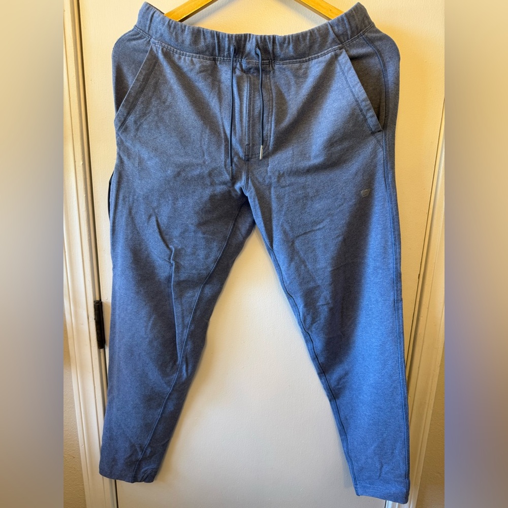 Mack Weldon Ace Sweatpants Jogger Blue Small